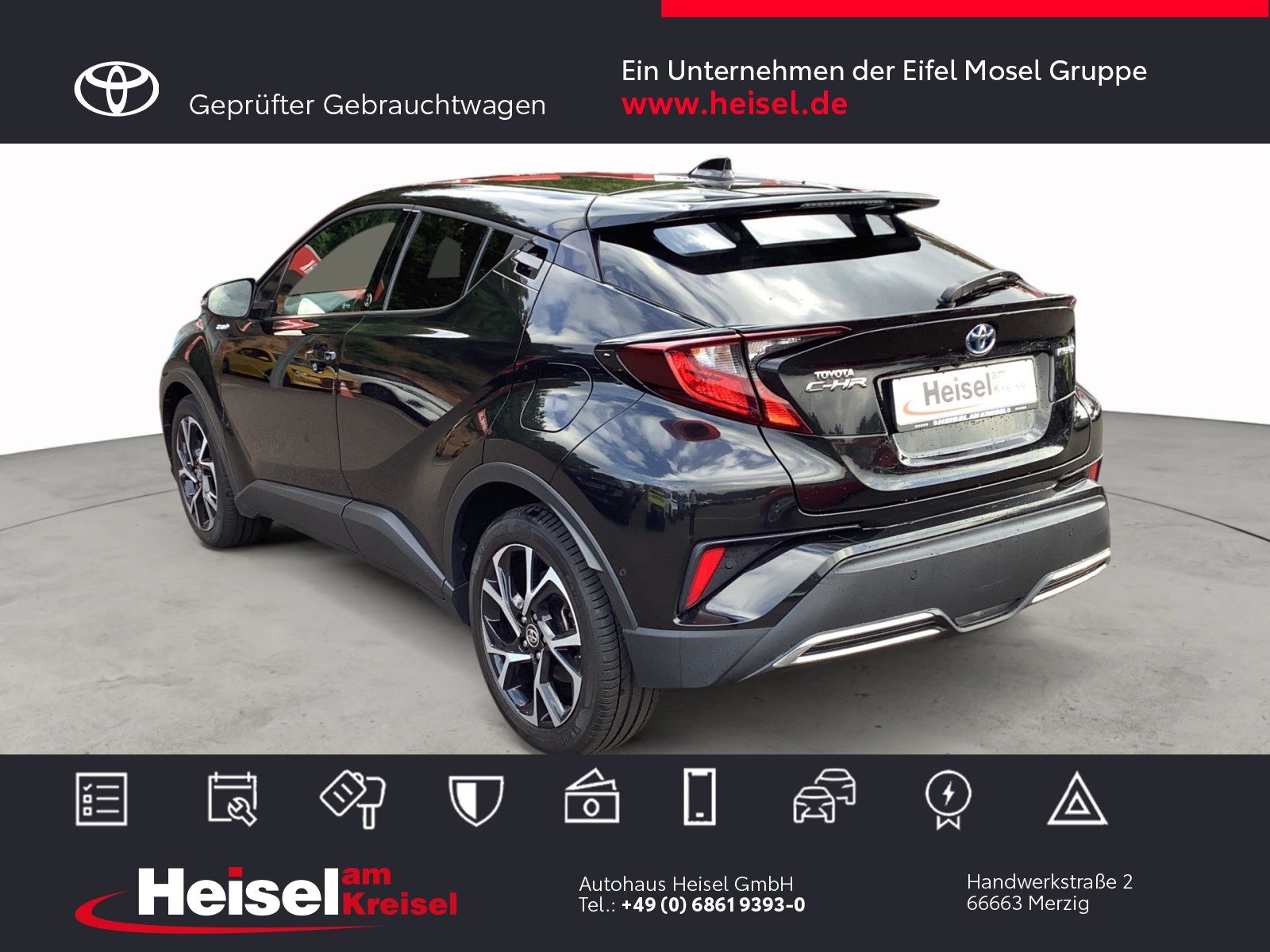 Toyota C-HR 2.0 Hybrid Team D / Rückfahrkamera imagem 3