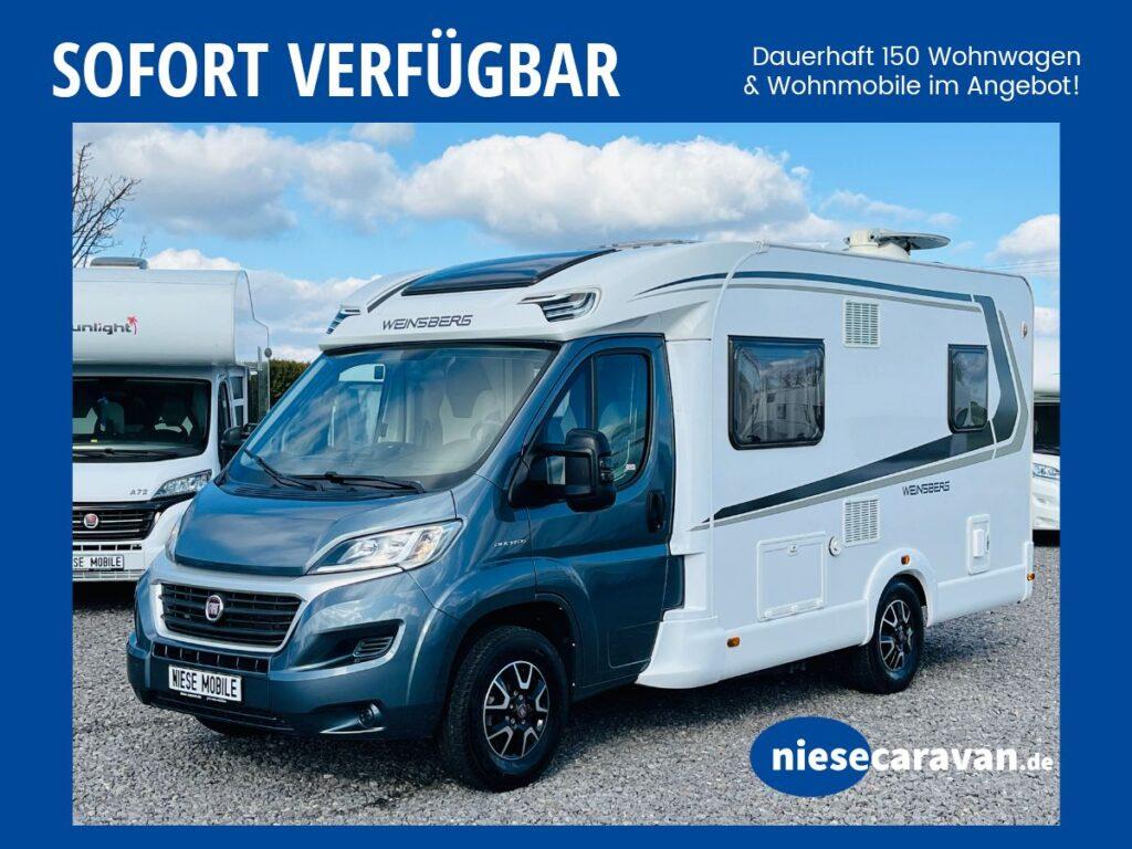 Weinsberg CARALOFT 600 MF FRANZ.BETT SAT TV SOLAR MARKISE