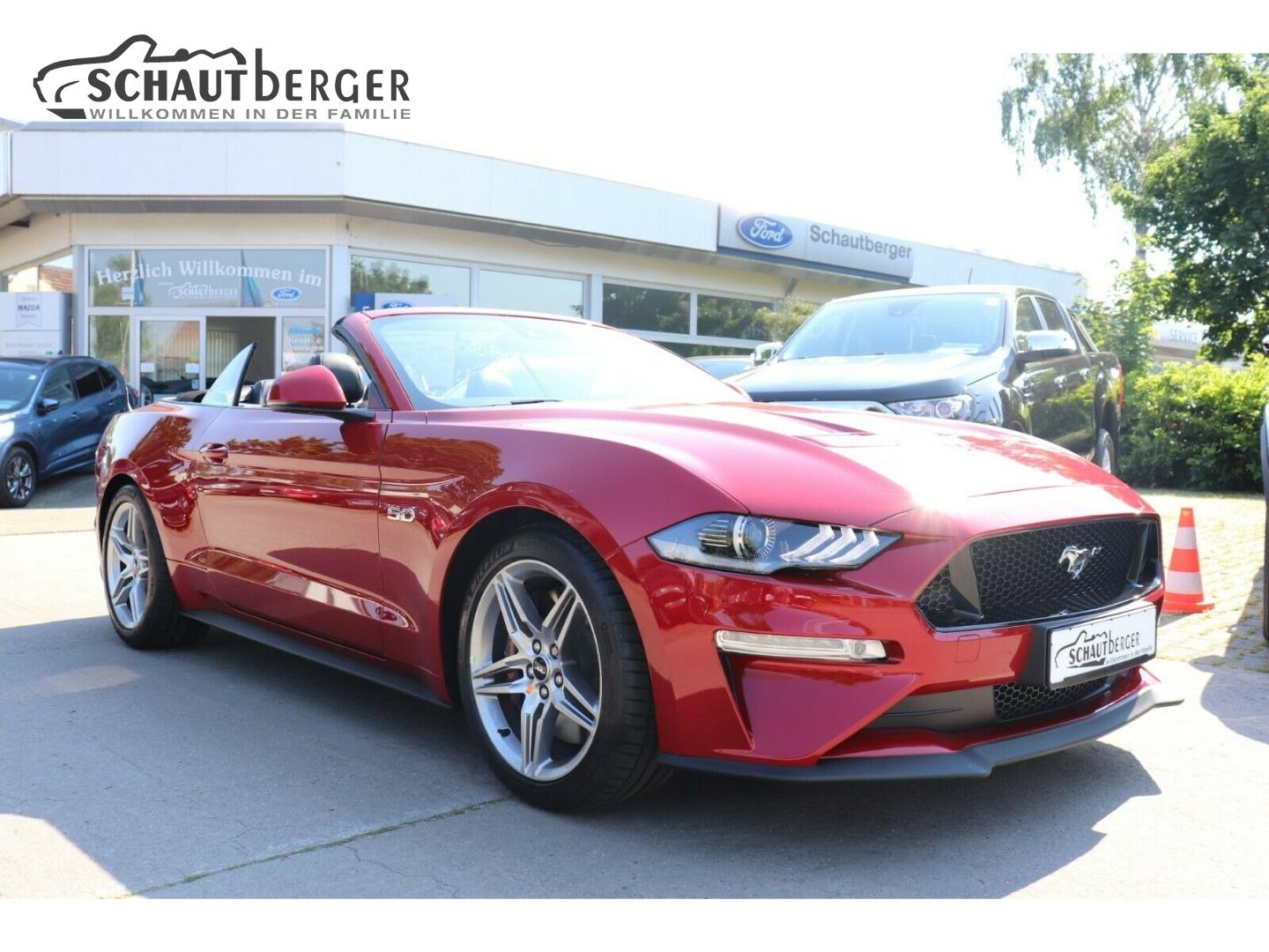Ford Mustang GT Convertible Faltdach Navi Leder Sound