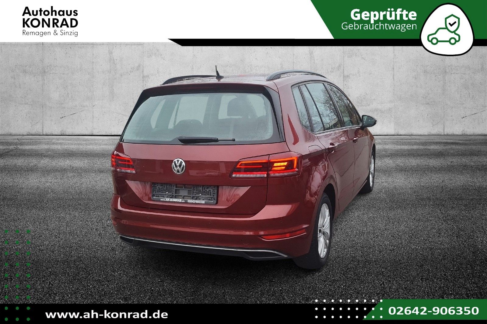 Fahrzeugabbildung Volkswagen Golf Sportsvan