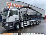 MAN TGS 35.400 8x4 HMF 16 Tonmeter Z-kraan - Man TGS 35-400