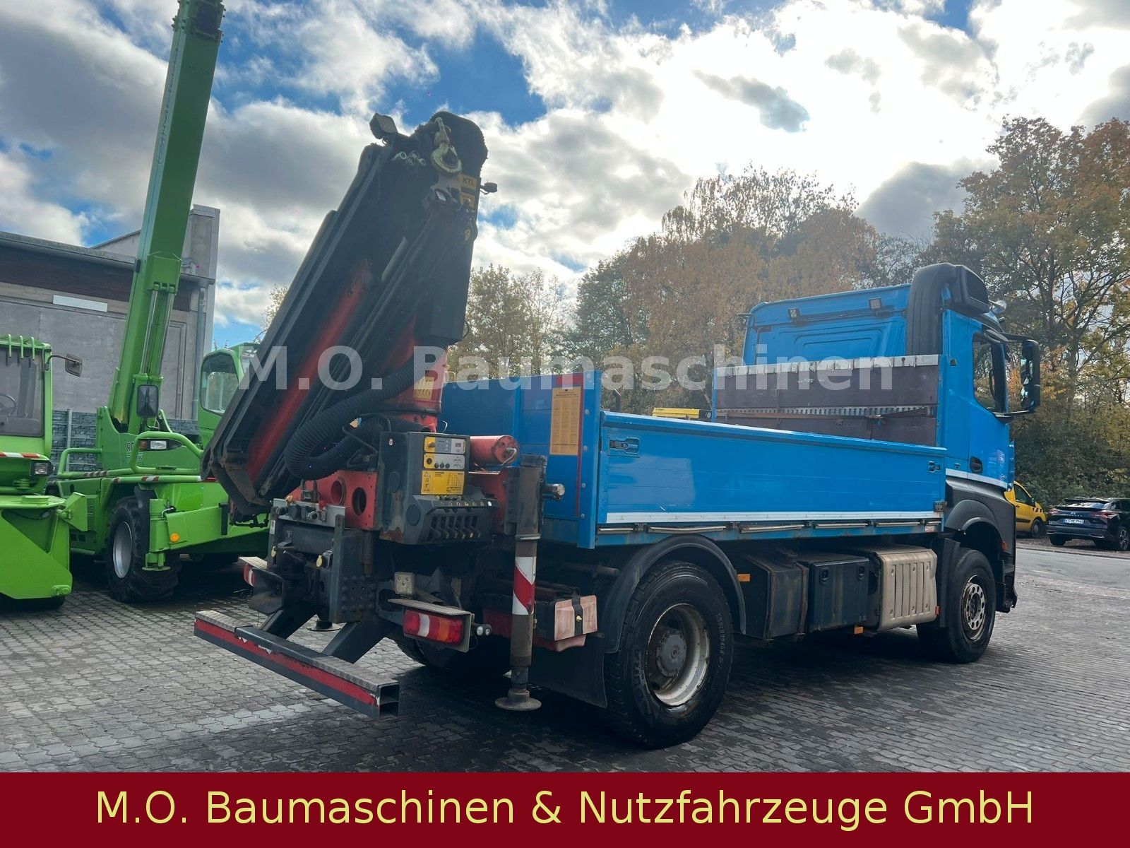 Fahrzeugabbildung Mercedes-Benz Arocs 2158 / Palfinger PK 14002
