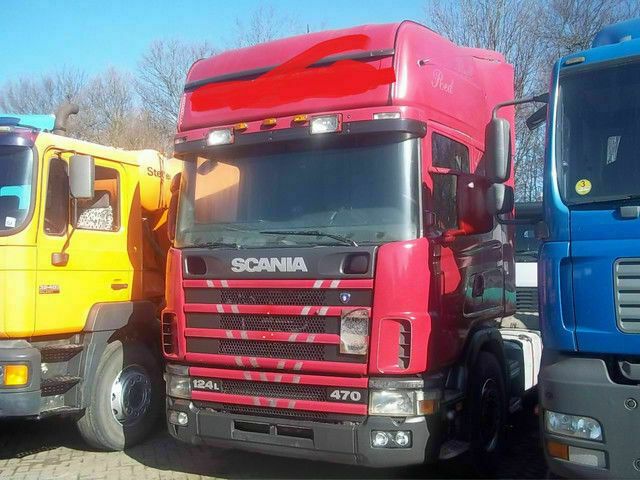 Scania 124-470 Topline Retader Kipperhydraulik