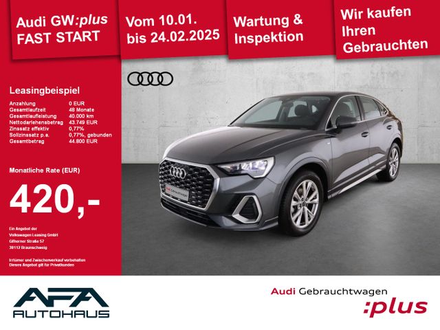 AUDI Q3 Sportback 35 TFSI S-Line S tronic AHK*RFK*ACC