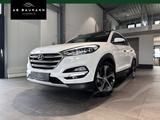 Hyundai Tucson Premium 4WD *LEDER, PANO, AHK, RFK, DAB* - weiße Hyundai TUCSON