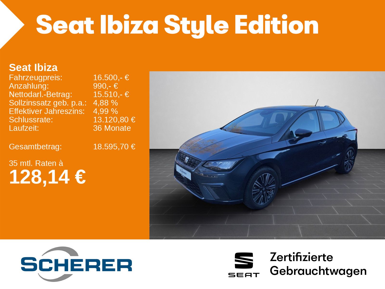Seat Ibiza 1.0 TSI Style LED FULL LINK SHZ