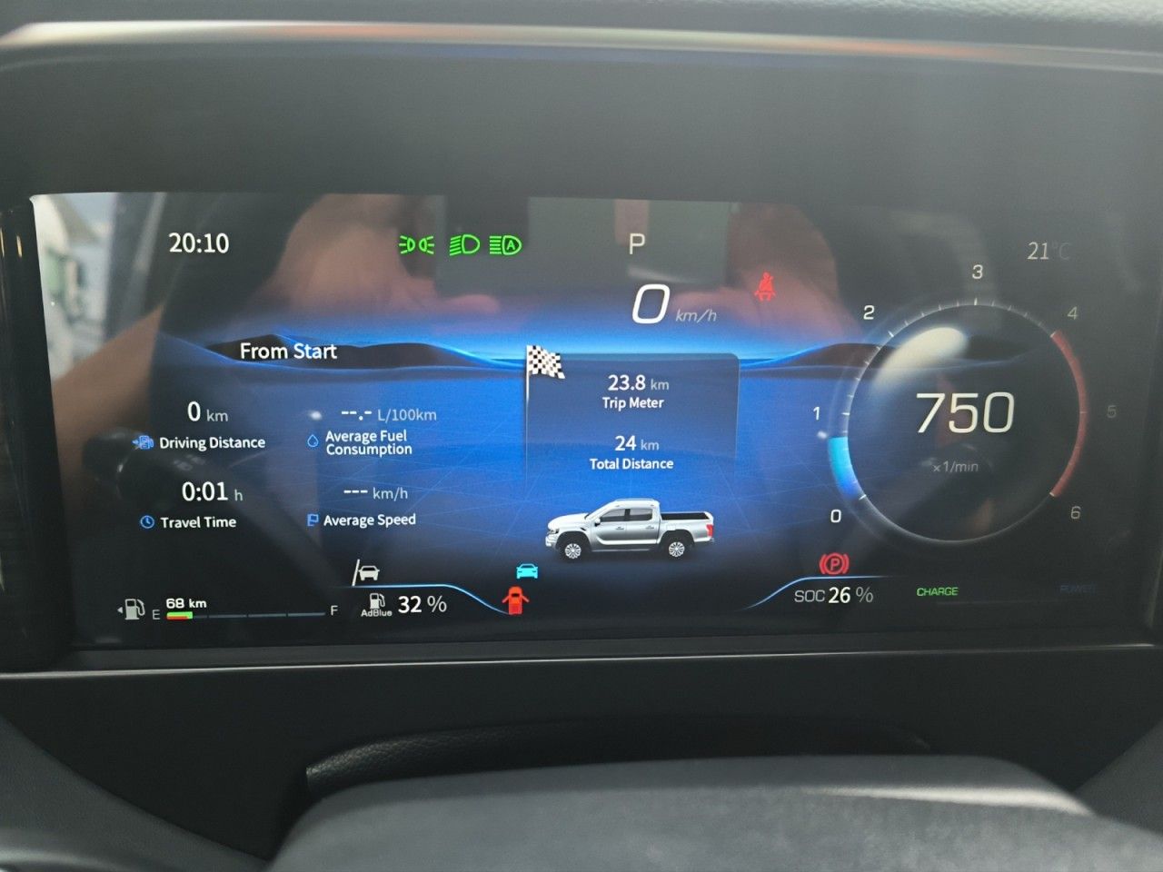 FOTON 4 Ultra PickUp DOKA Mild-Hybrid - Bild 12