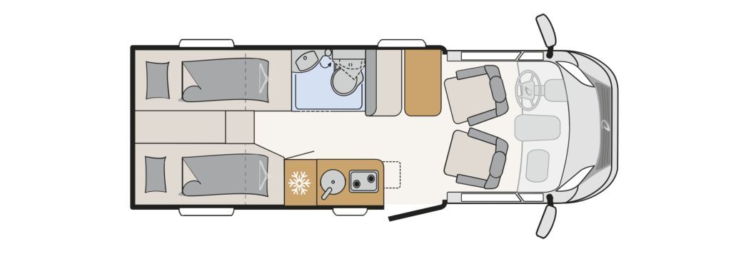 Dethleffs Globebus Camp T 4 Active Modell 25+8-Gang Automa