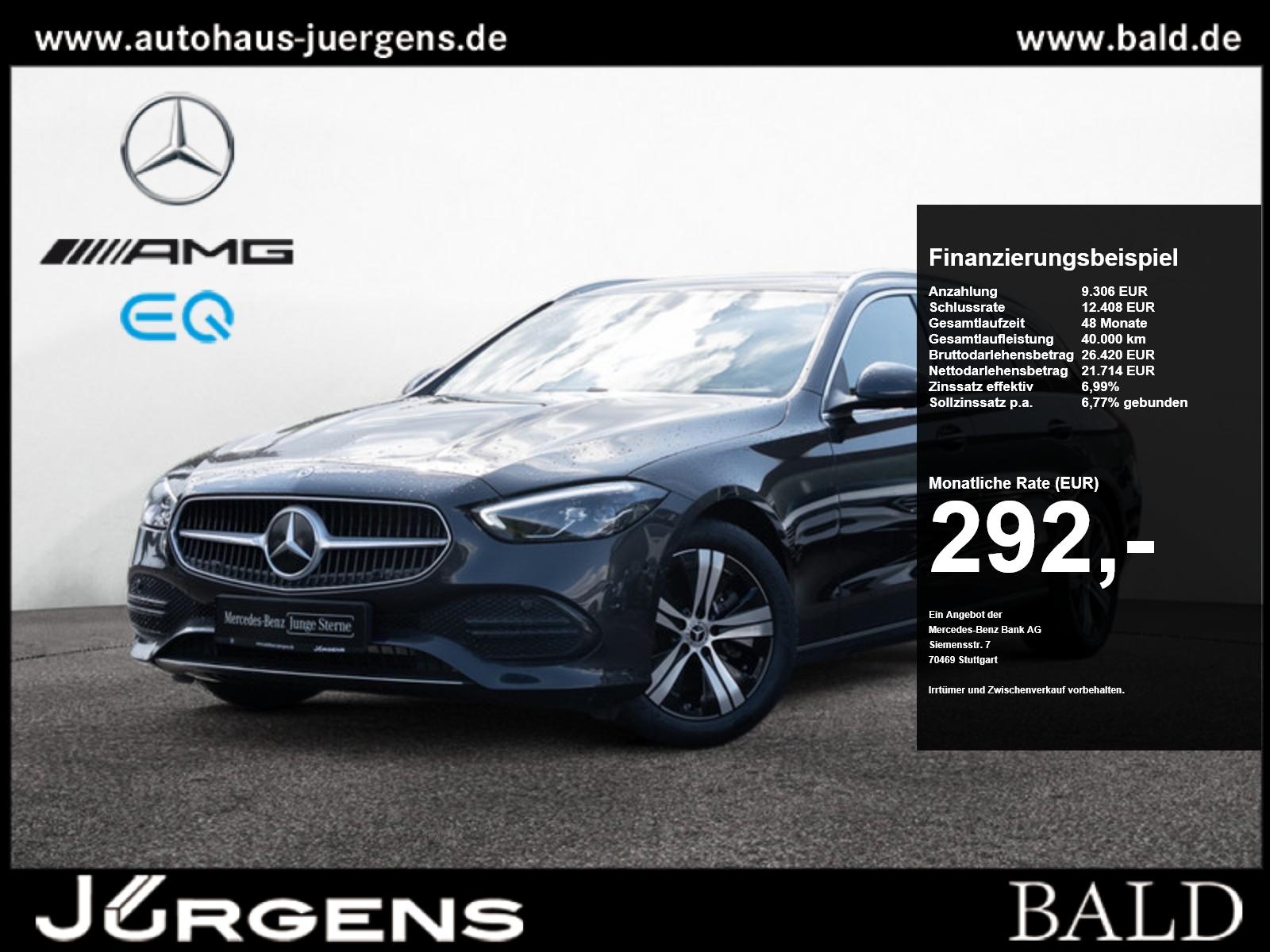 Mercedes-Benz C 200 T Avantgarde/LED/Cam/AHK/Totw/EASY-P/Ambi