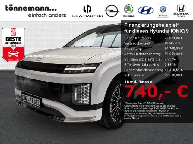 Hyundai IONIQ 9 UNIQ 110kWh 4WD 6-SITZER+NAVI+360 GRAD K
