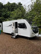 Sprite Cruzer 550 MJ 2024 Heckbad Queensbett - Sprite Wohnwagen