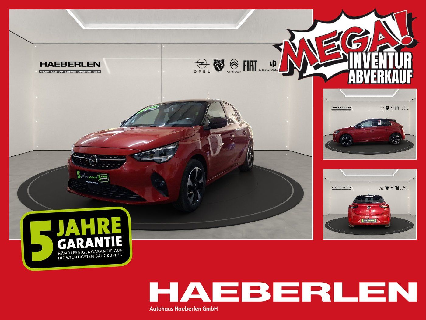 Opel Corsa F e Elegance LED+Navi+SHZ+Kam.+KlimaA+LM