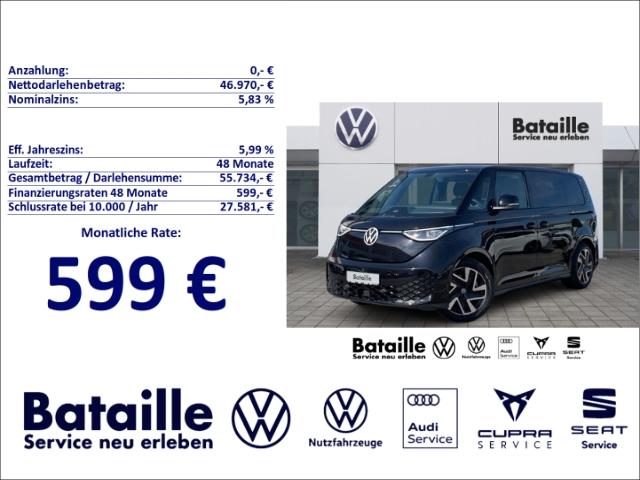 Volkswagen ID. Buzz Pro AHK Navi 360 Kamera LED ACC SHZ