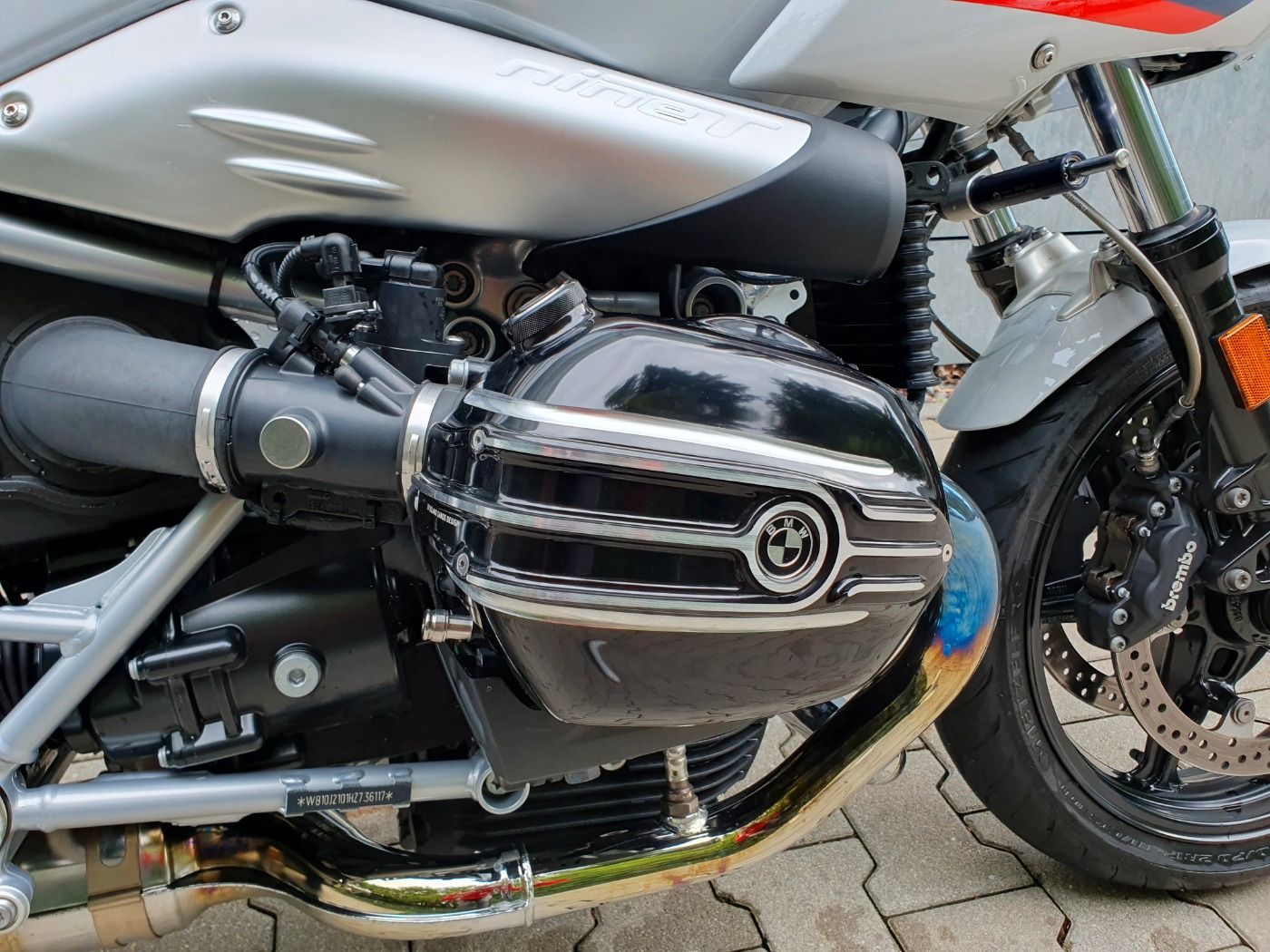 Fahrzeugabbildung BMW R nine T Racer, sehr viel Zubehör!