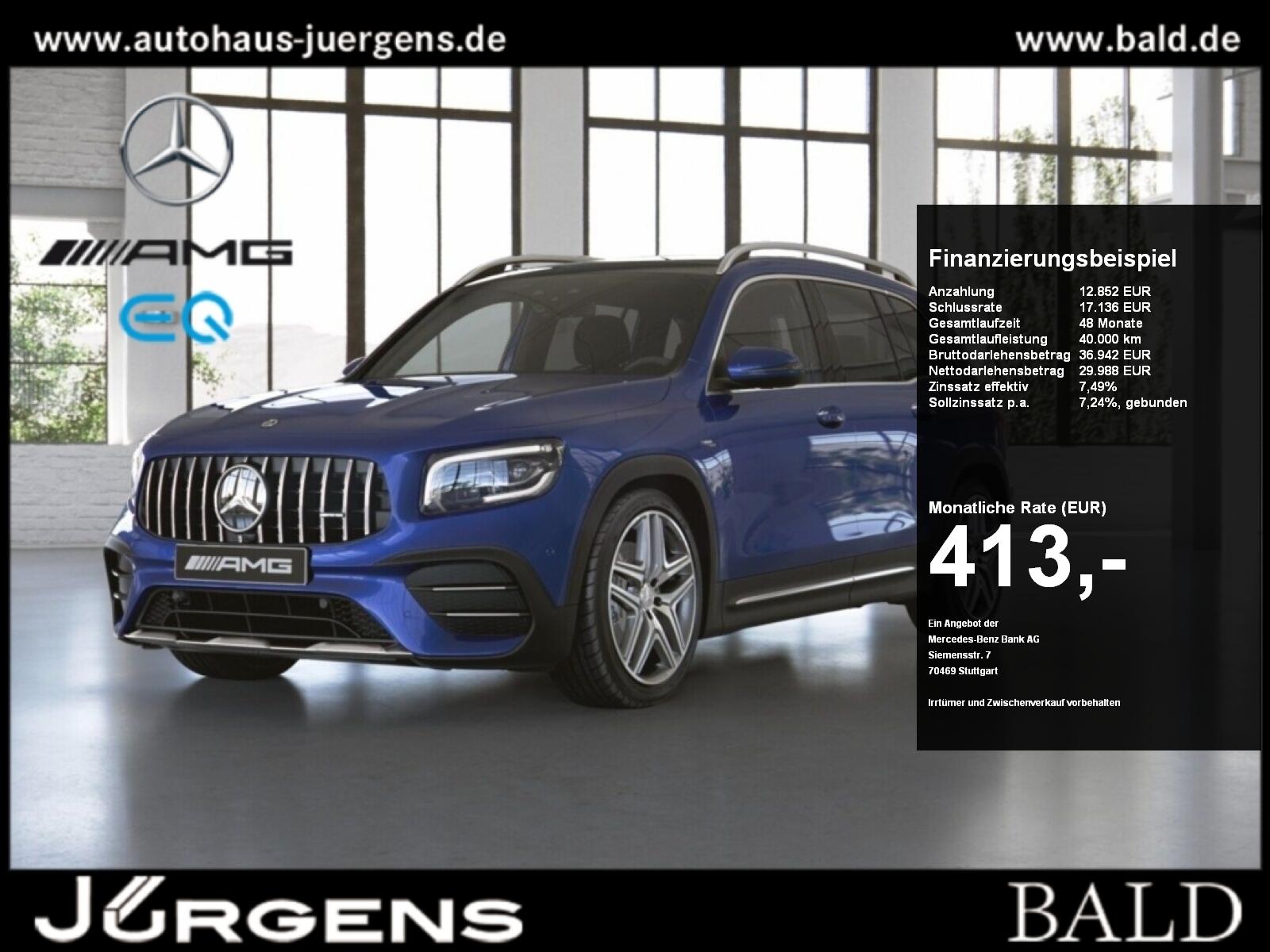 Mercedes-Benz GLB 35 AMG 4M MLB/Cam/Pano/Burm/Memo/Distr/Memo