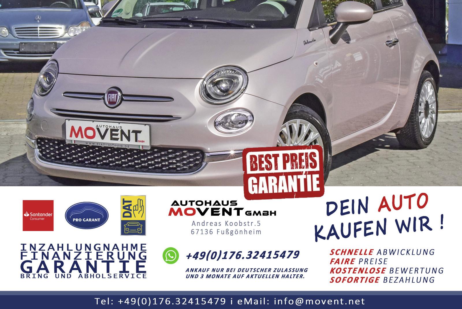 Fiat 500 1.0 DOLCEVITA*Rosa Stella*