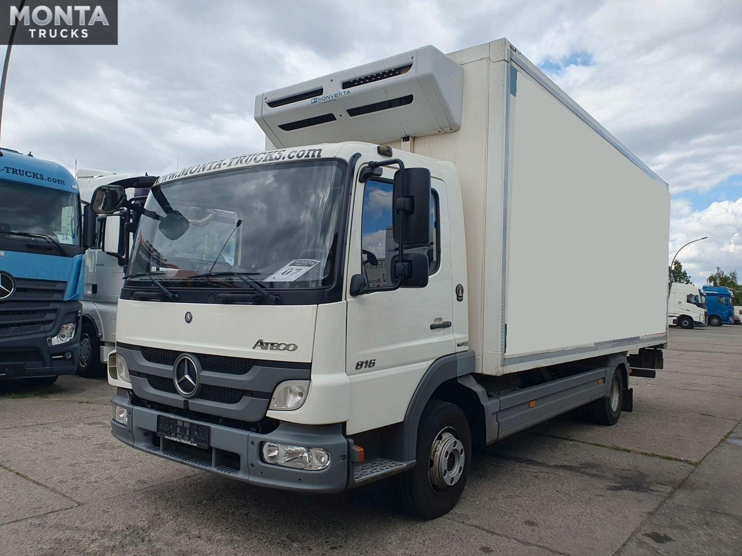 Mercedes-Benz Atego 816L, Kühlkoffer, Euro5, Klima, LBWTüv