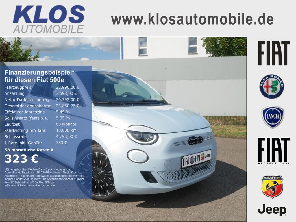 Image of Fiat 500e