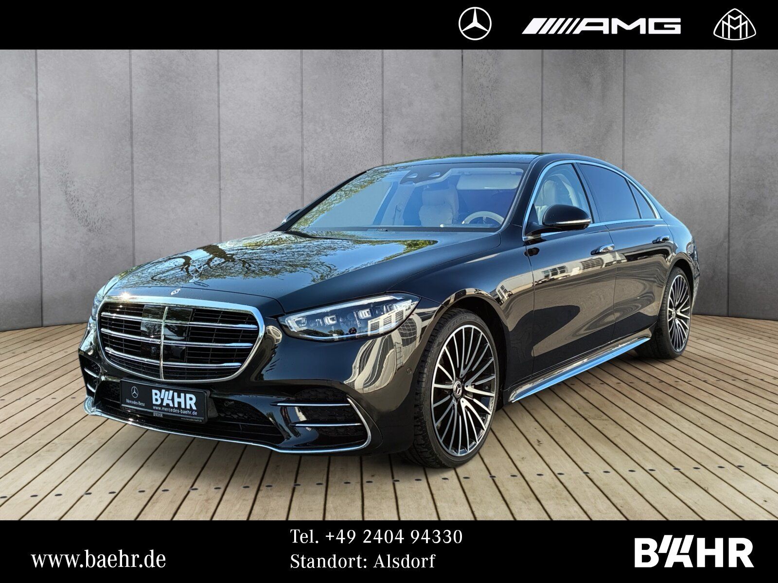 MERCEDES-BENZ S 580 4M Lang AMG/Chauffeur/Burmester3D/Pano/360