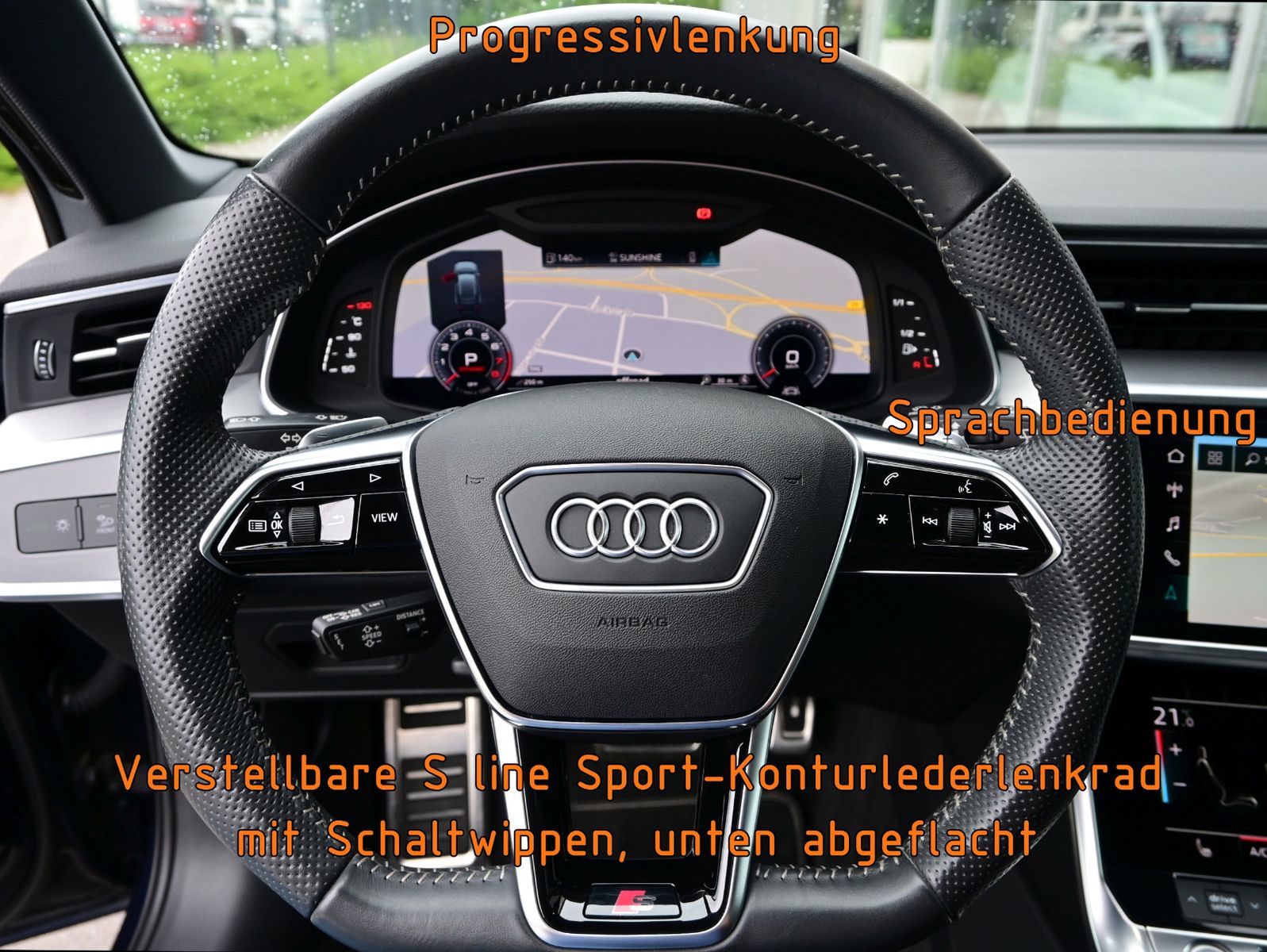 Fahrzeugabbildung Audi A6 55 TFSI Avant qu. S-LINE °ACC°AHK°STANDHEIZ°