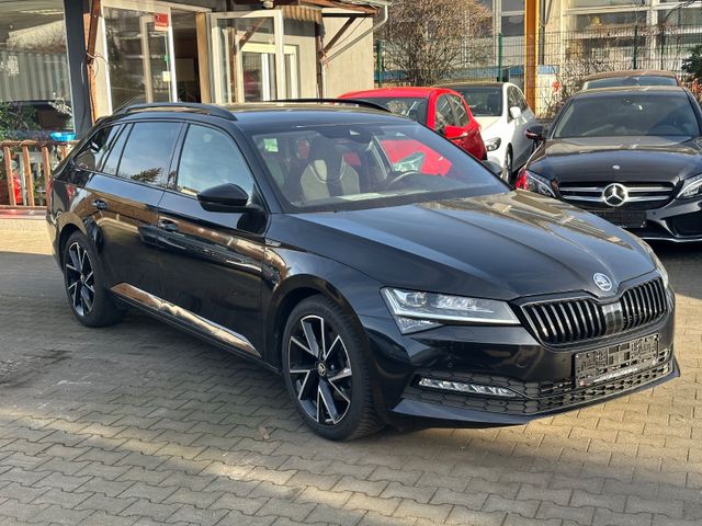 Skoda Superb Combi Sportline Aut.2,0TDI AHK Leder Matr