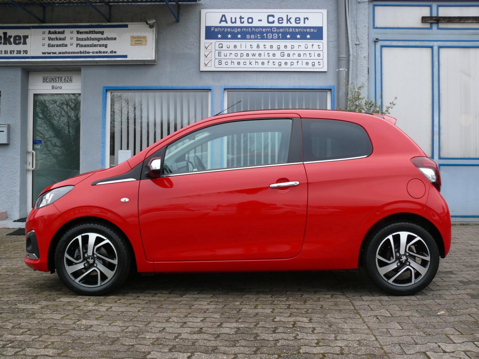 Peugeot 108 TOP"GRA"Faltdach"SHZ"Klima"PDC"Bluetooth"USB