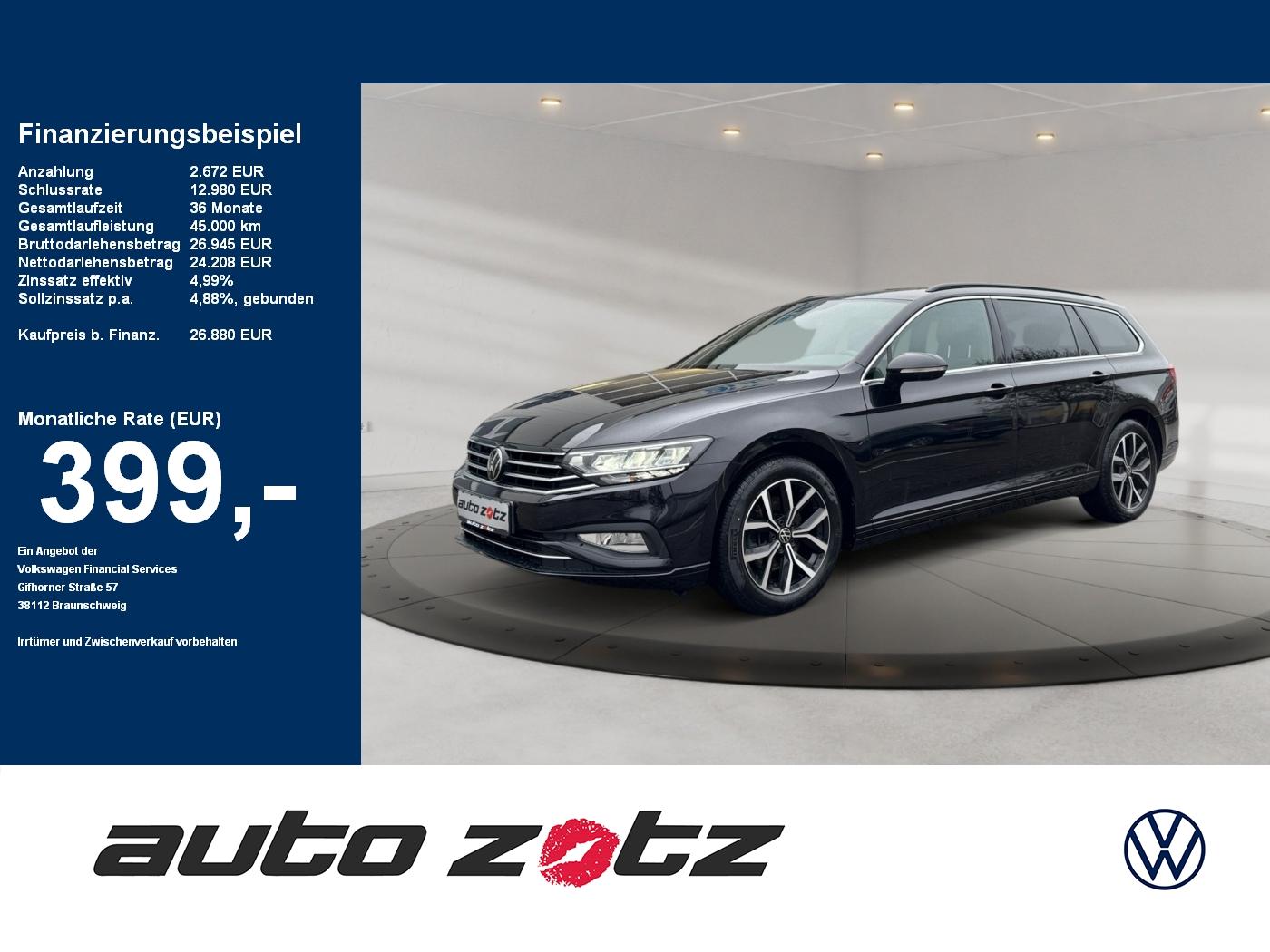 Volkswagen Passat Variant 2.0TDI Business DSG NAVI KAM Kam.