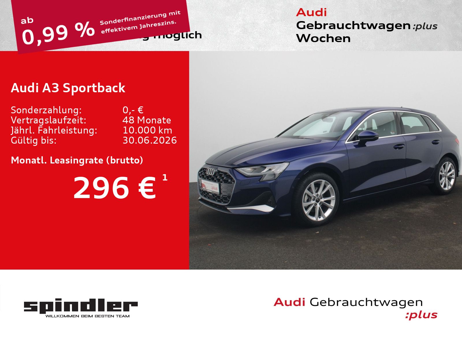 Audi A3 Sportback advanced 35TDI S-tronic / MMI-Navi+