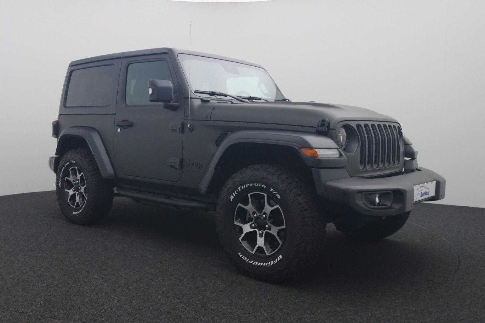 Fahrzeugabbildung Jeep Wrangler Rubicon 2.2l CRDi grün Matt Lackierung