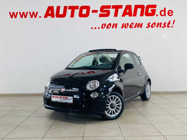 Fiat 500 Lounge***KLIMA+TEILLEDER+ALLWETTER 15"LMF***