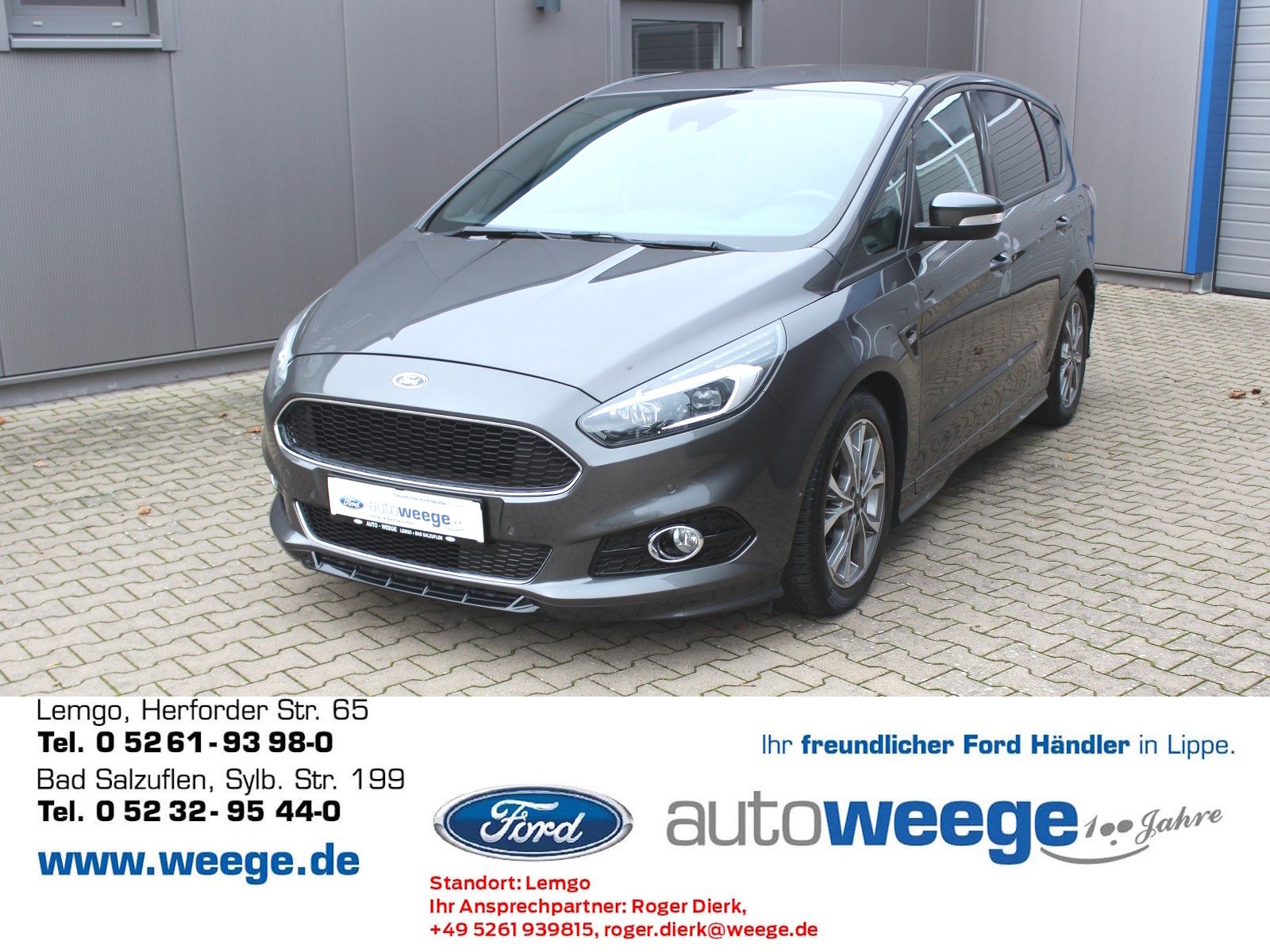 Fahrzeugabbildung Ford S-Max ST-Line 1,5 EcoBoost