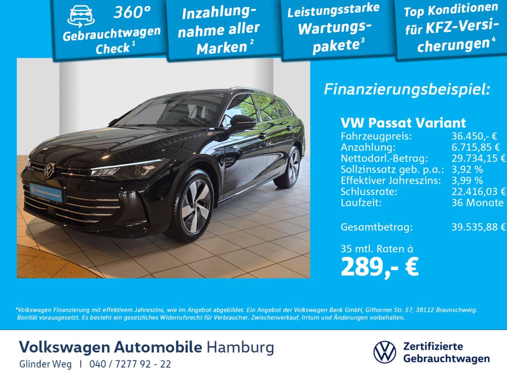 Volkswagen Passat Variant 1.5 eTSI DSG Business PDC Navi