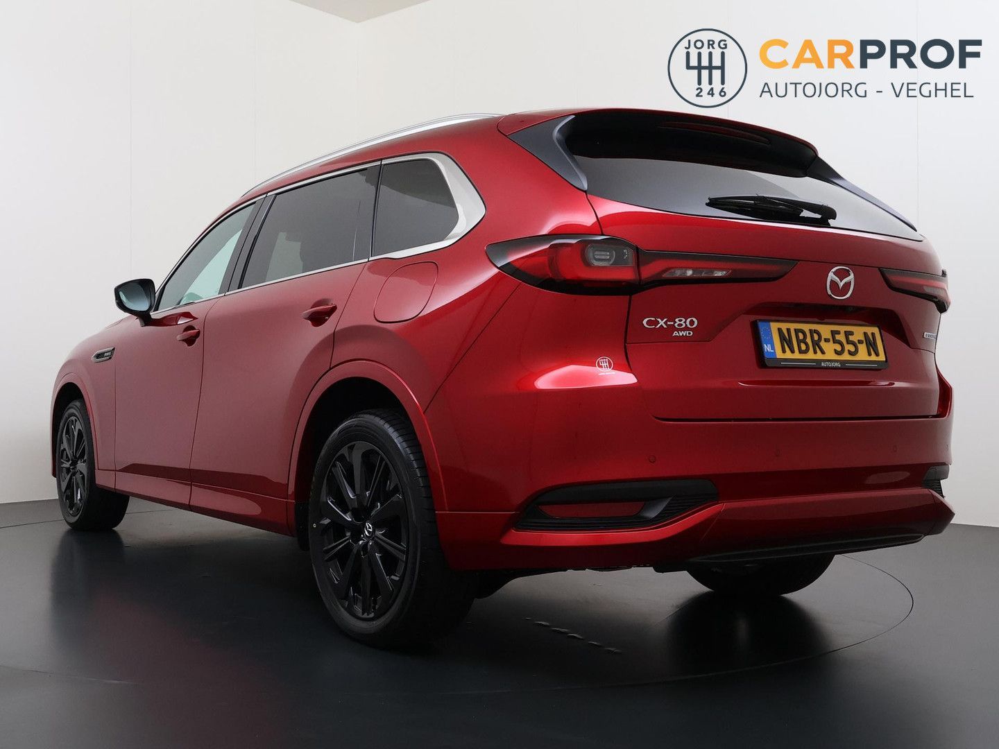 Mazda CX-80 2.5 e-SkyActiv PHEV Homura Plus AWD | 7 Pe imagem 2