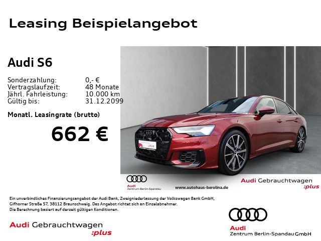 Audi S6 Lim. *HD-MATRIX*HuD*B&O*LUFT*Assist+*