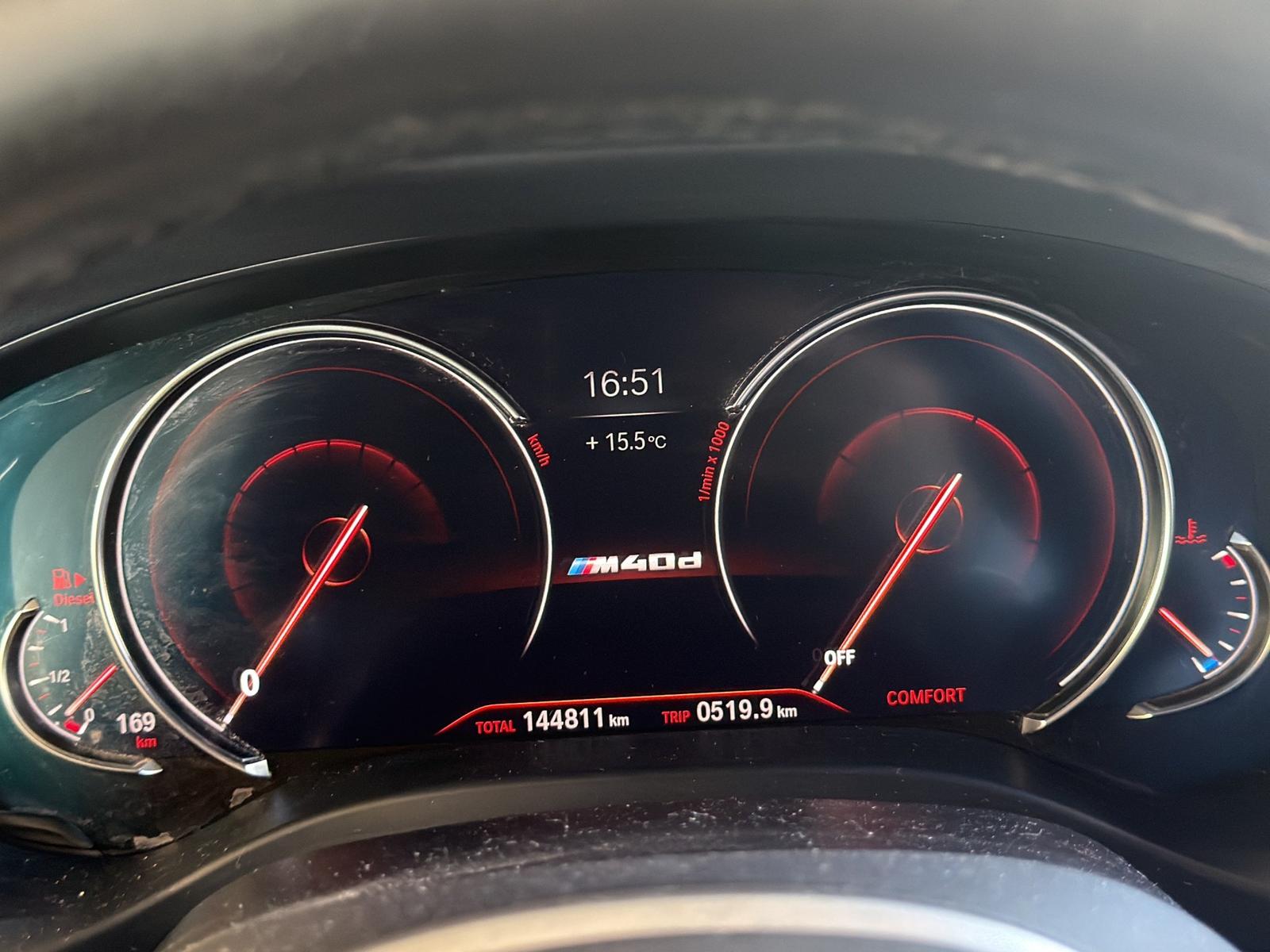 BMW X3 M40d AHK/NAVI+/HiFi/AKUSTIK/MEMO/CAM/LED+/CD