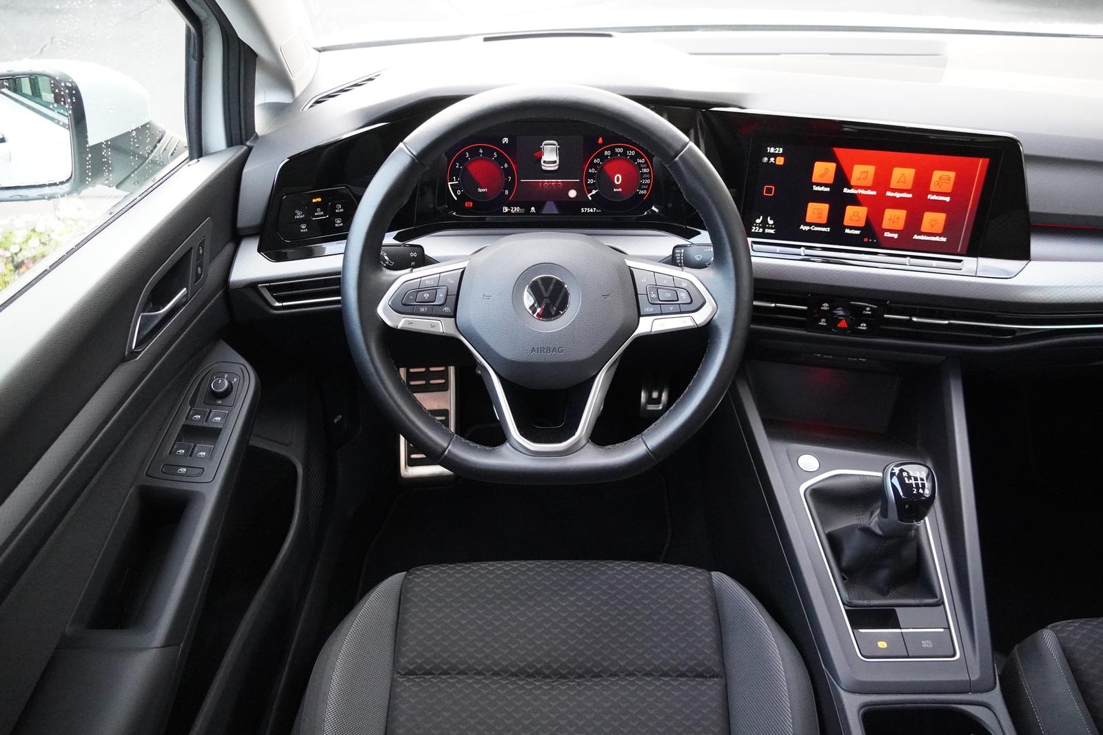 Volkswagen Golf VIII 1.5 TSI Active LED Navi Head-Up Kamera, миниатюра 24