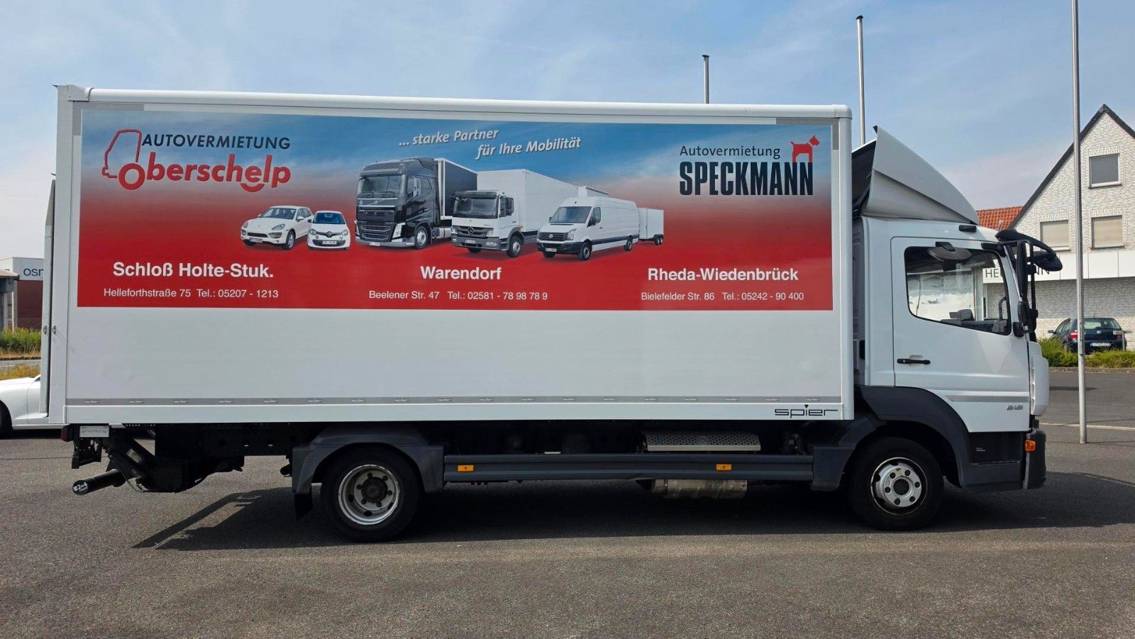 Fahrzeugabbildung Mercedes-Benz Atego 818 L Koffer LBW
