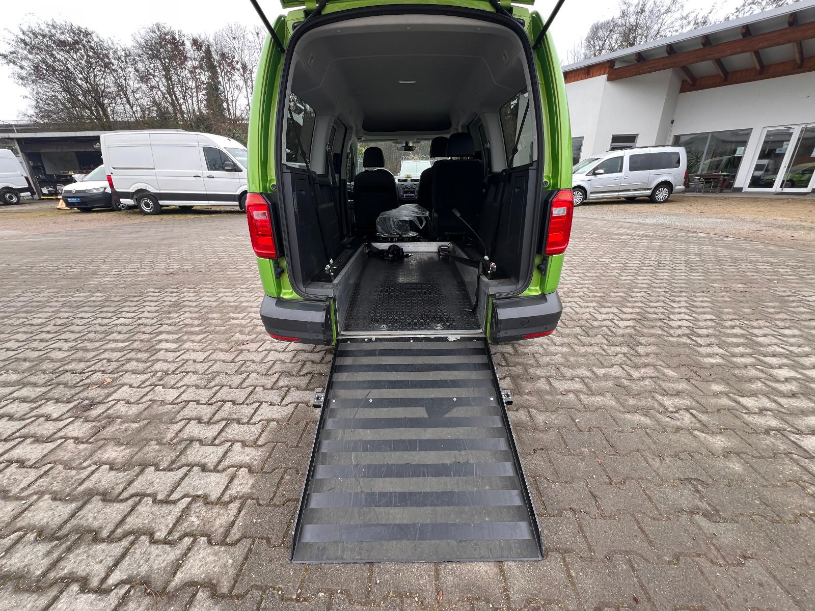 Volkswagen Caddy Maxi 2.0 TDI DSG Rollstuhl Rampe 110 kw