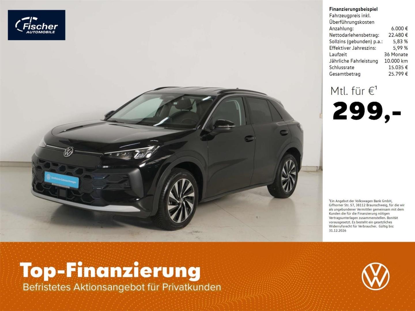 Volkswagen T-Roc 1.5 eTSI Life DSG NAV/LED/ACC/RFK/17''