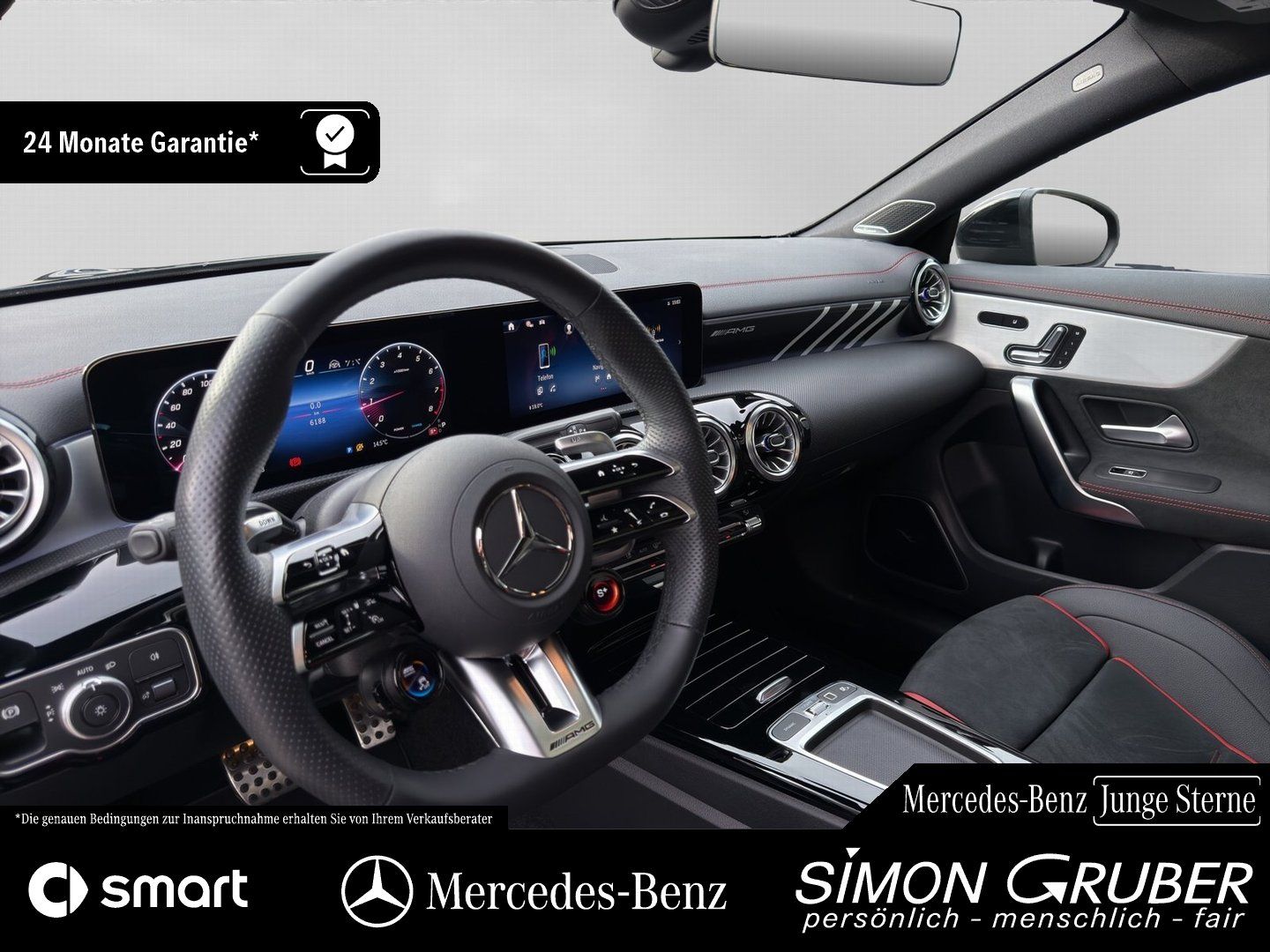 Fahrzeugabbildung Mercedes-Benz CLA 35 4M AMG Night Pano Perfo Sitz Memory Burm