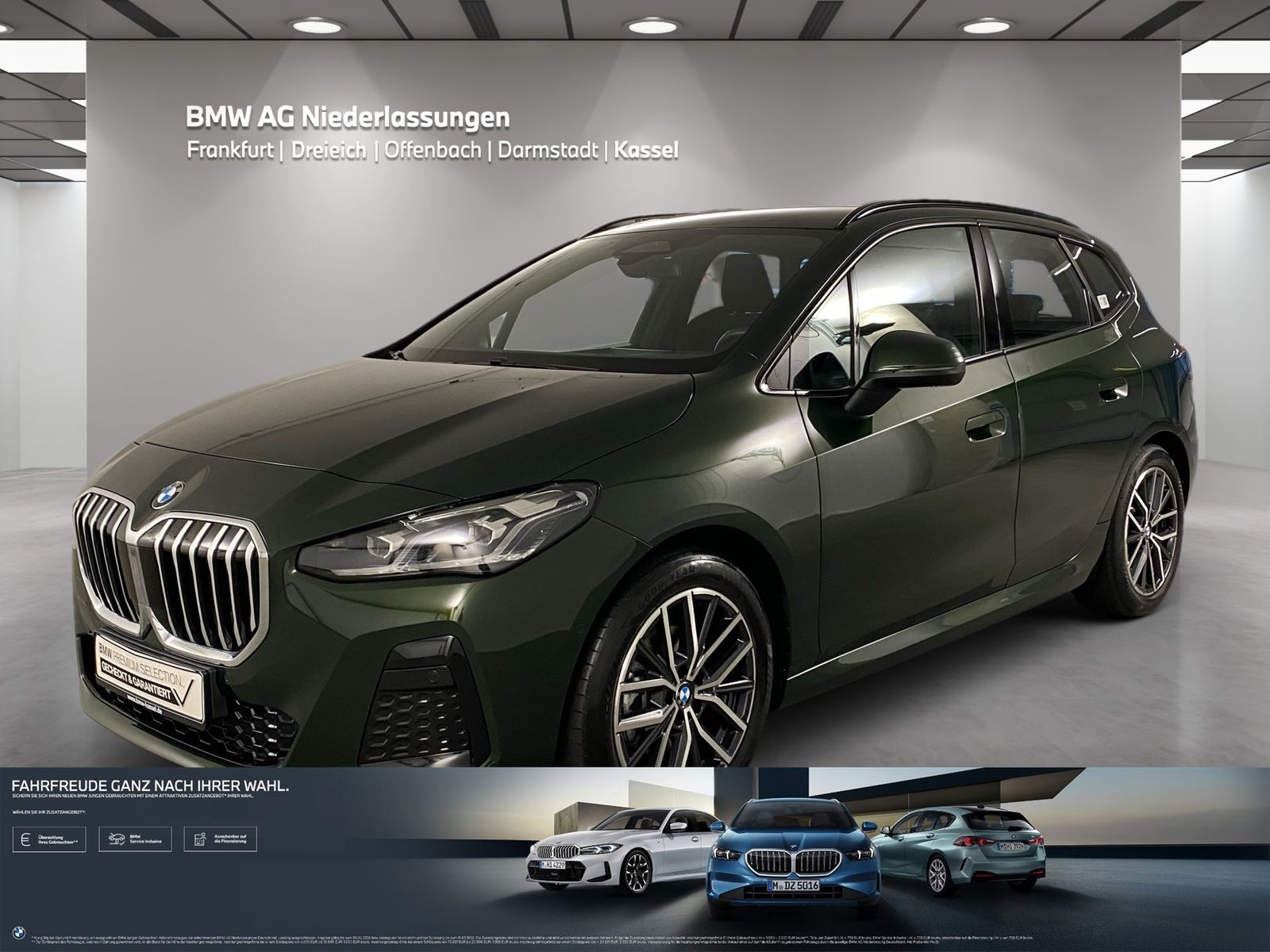 BMW 220i Active Tourer M Sport AHK Kamera LED Alarm