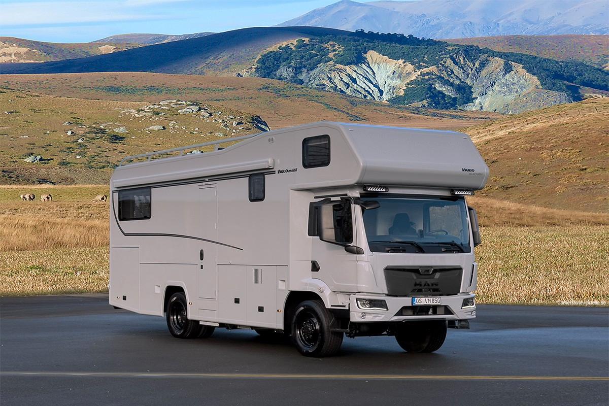 VARIO mobil Alkoven 850 4x4