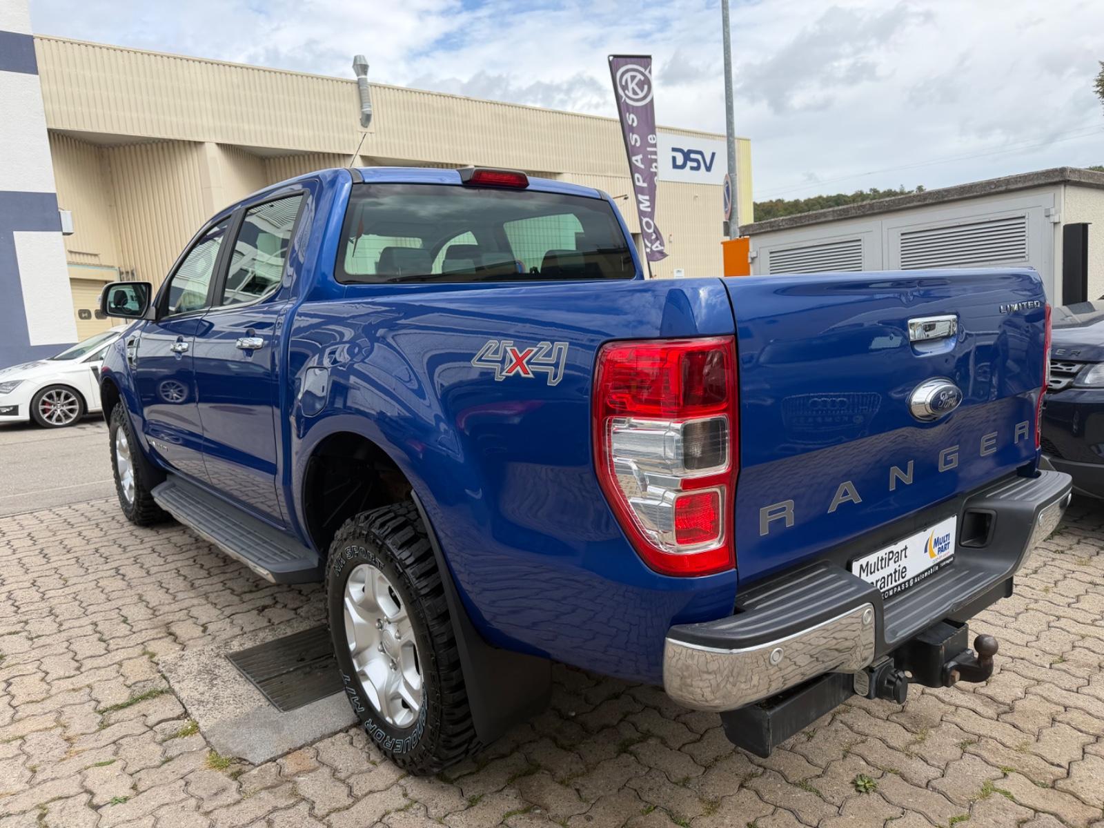Ford Ranger Limited 3.2 TDCi 200 ch BVA 4x4 / 83 742 km / 1ère main / Cuir / Caméra
