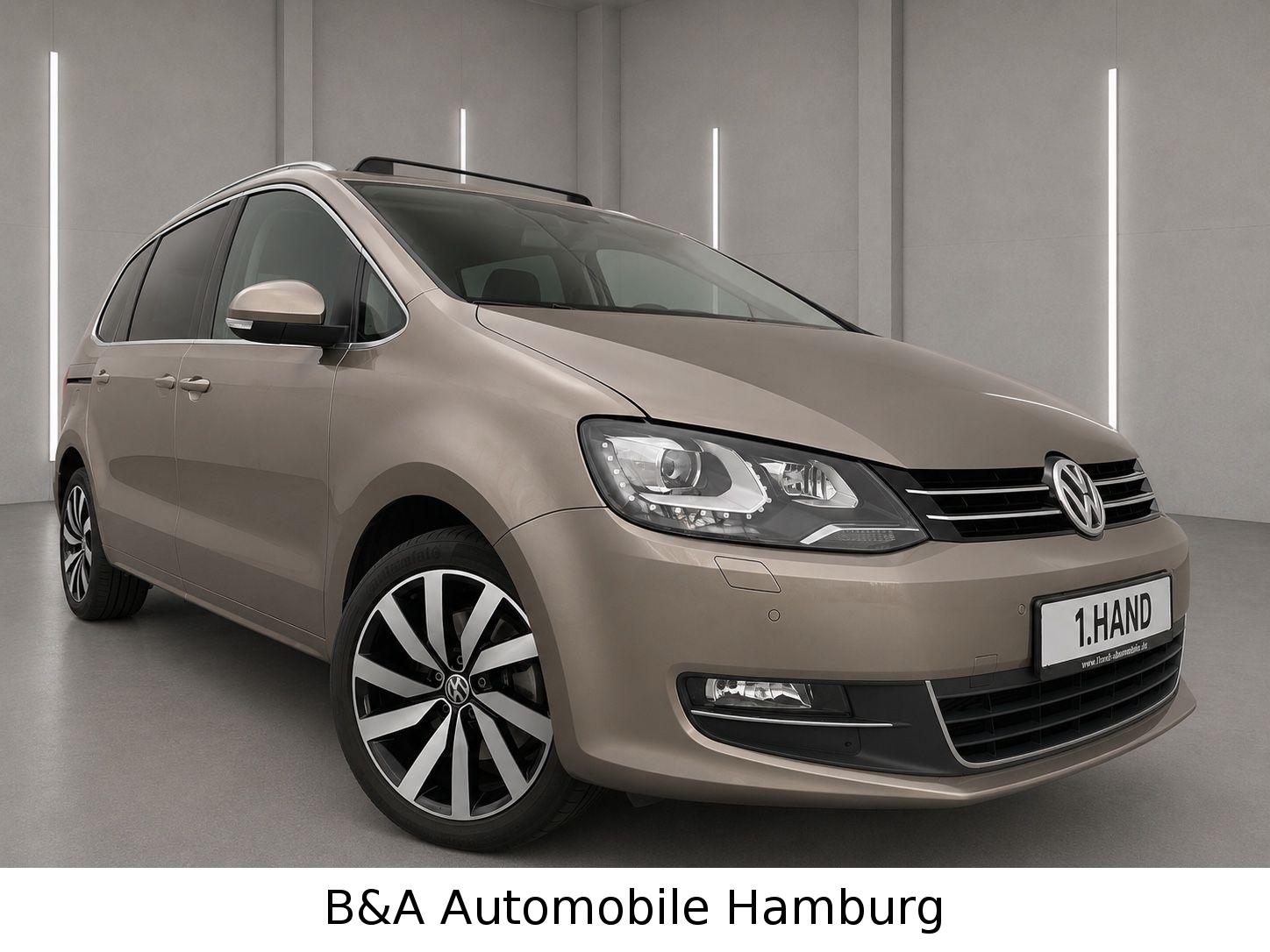 Volkswagen Sharan Highline 4x4 1 Hand+ Stand-H+Pano+Bi Xeno