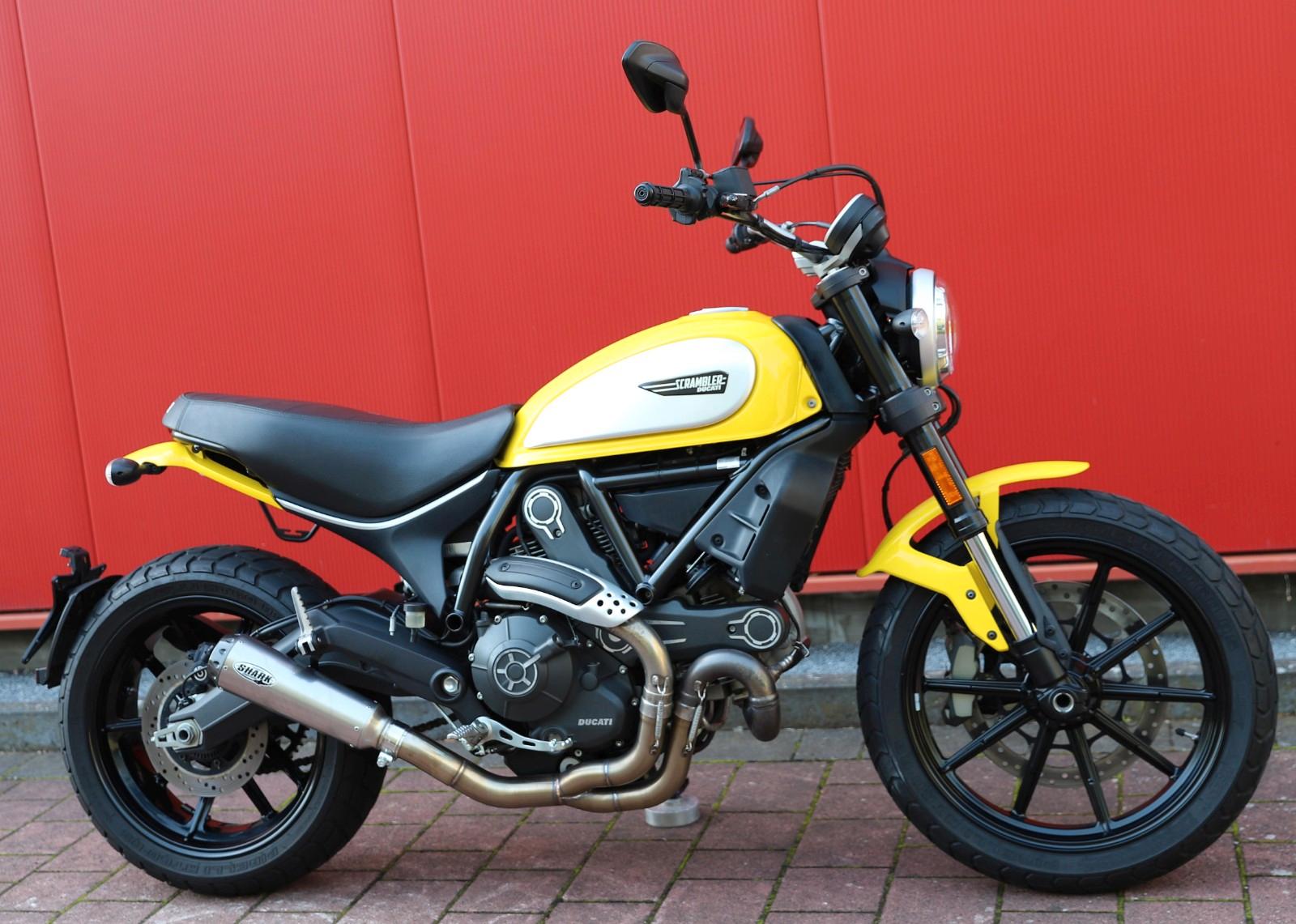 Ducati Scrambler 800 Shark Auspuff erst 20764 km