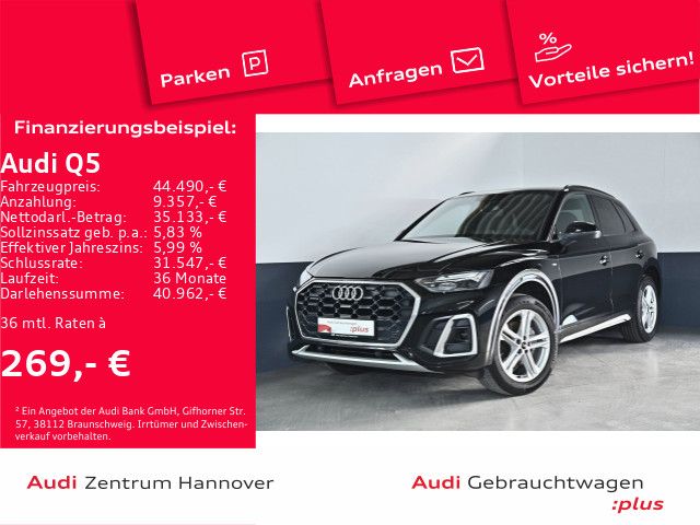 Audi Q5 40 TDI S line AHK LED Kamera virtual Teillede