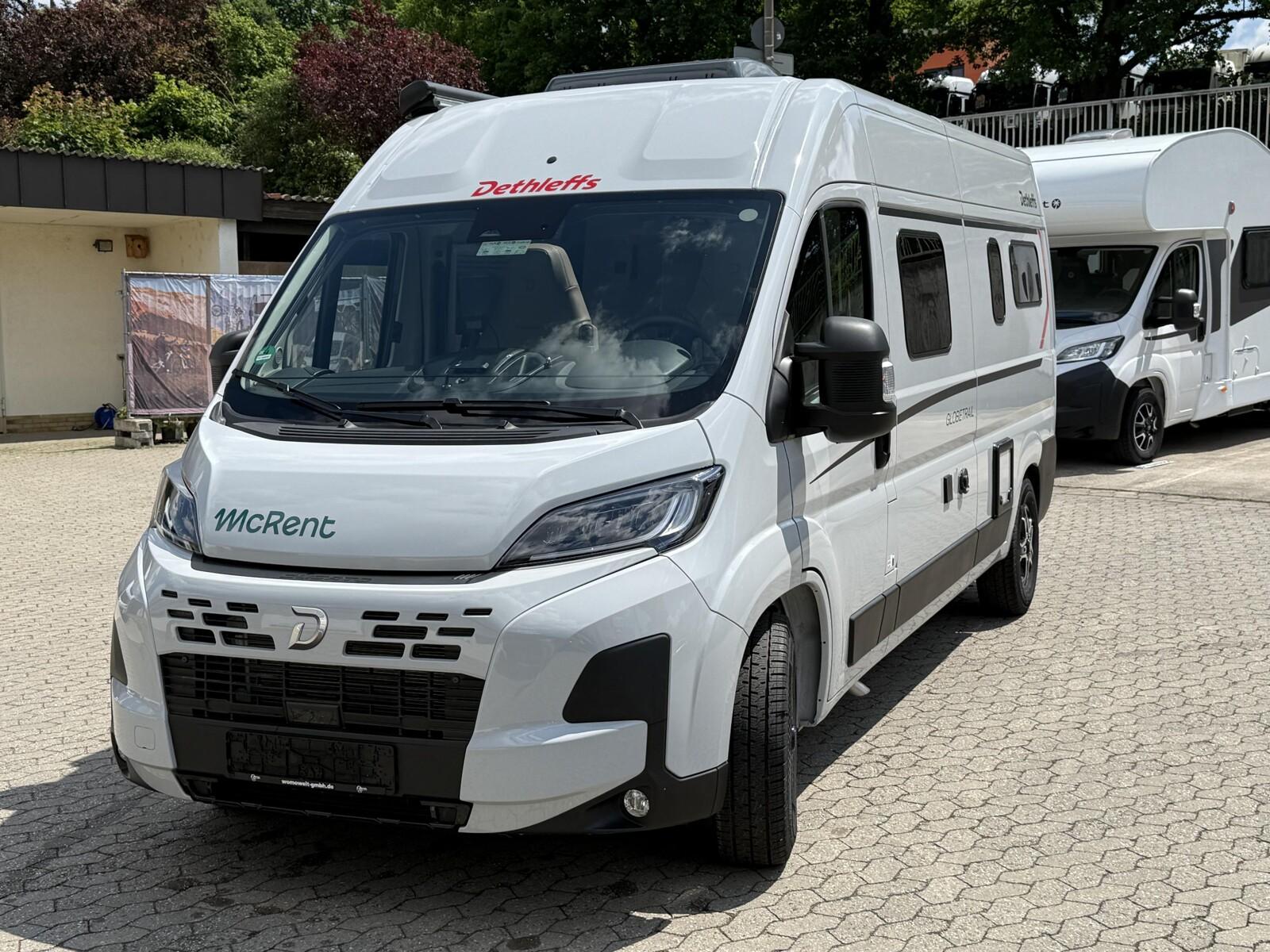 Dethleffs Globetrail 600 DS Fiat NAV/RFK,3.Bett,Radträger 