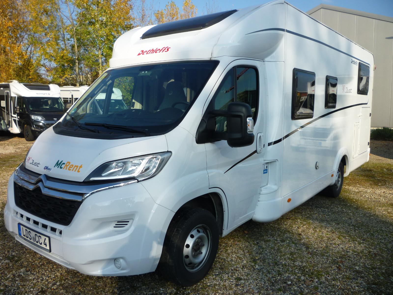 Dethleffs Just T 7052 EB SAT TV Markise