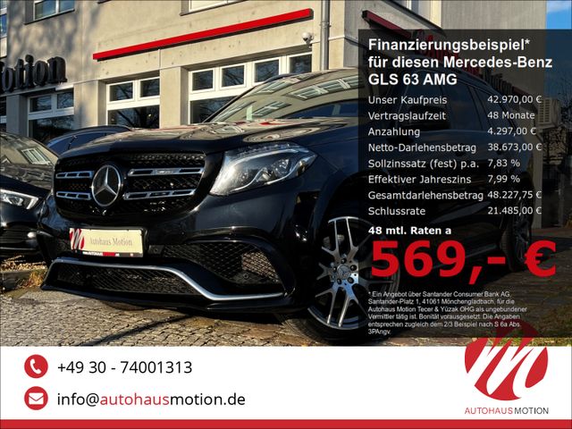 Mercedes-Benz GLS 63 AMG 4M LED 360° PANO MEMORY ACC 7-Sitzer 