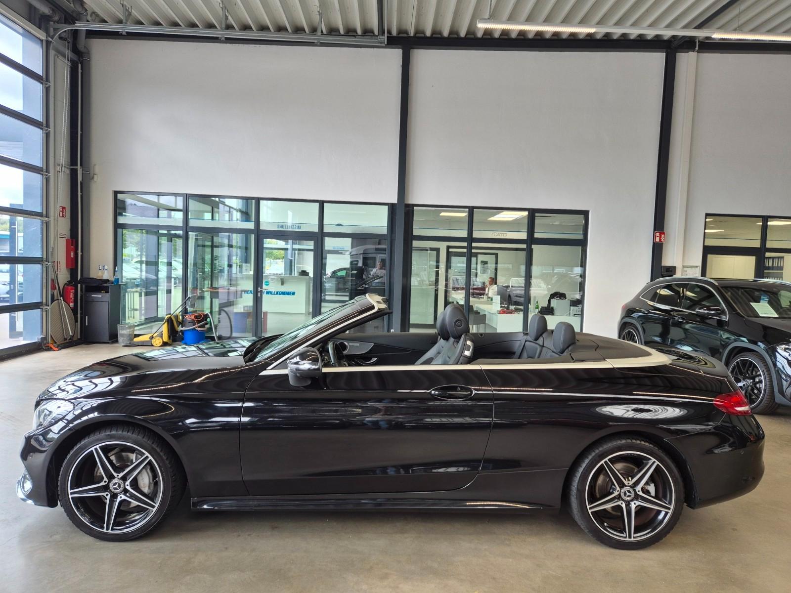 Mercedes-Benz C 180 CABRIO AMG LINE NAVI LED SHZ 360CAM DISTRO